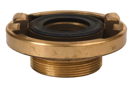 STORZ COUPLING WITH MALE THREAD BRASS PN 16 INPART24 Variant SMT0031BR