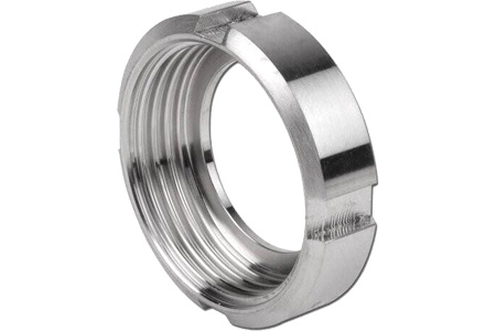 NUT DIN 11851 HYGIENIC COUPLING STAINLESS STEEL 304 ISO INCH INPART24 Variant DINN010