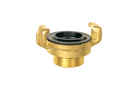 GEKA MALE THREAD COUPLING BRASS INPART24 Variant GM010BR