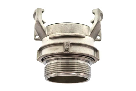 GUILLEMIN COUPLING STAINLESS STEEL 316 WITH OUTER THREAD WITH SEAL AND LOCKING RING INPART24 Variant GMTFS040SS