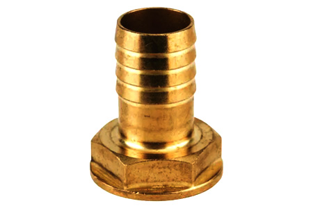 HOSE BARB FITTING WITH FEMALE THREAD FROM BRASS INPART24 Variant HFFT015B