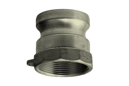 CAMLOCK TYPE A MALE PART WITH FEMALE THREAD SS 316 INPART24 Variant A015SS