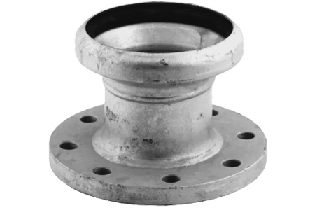 BELOK BAUER B73 COUPLING FEMALE PART ENDED BY FIXED FLANGE PN10 INPART24 Variant B73076